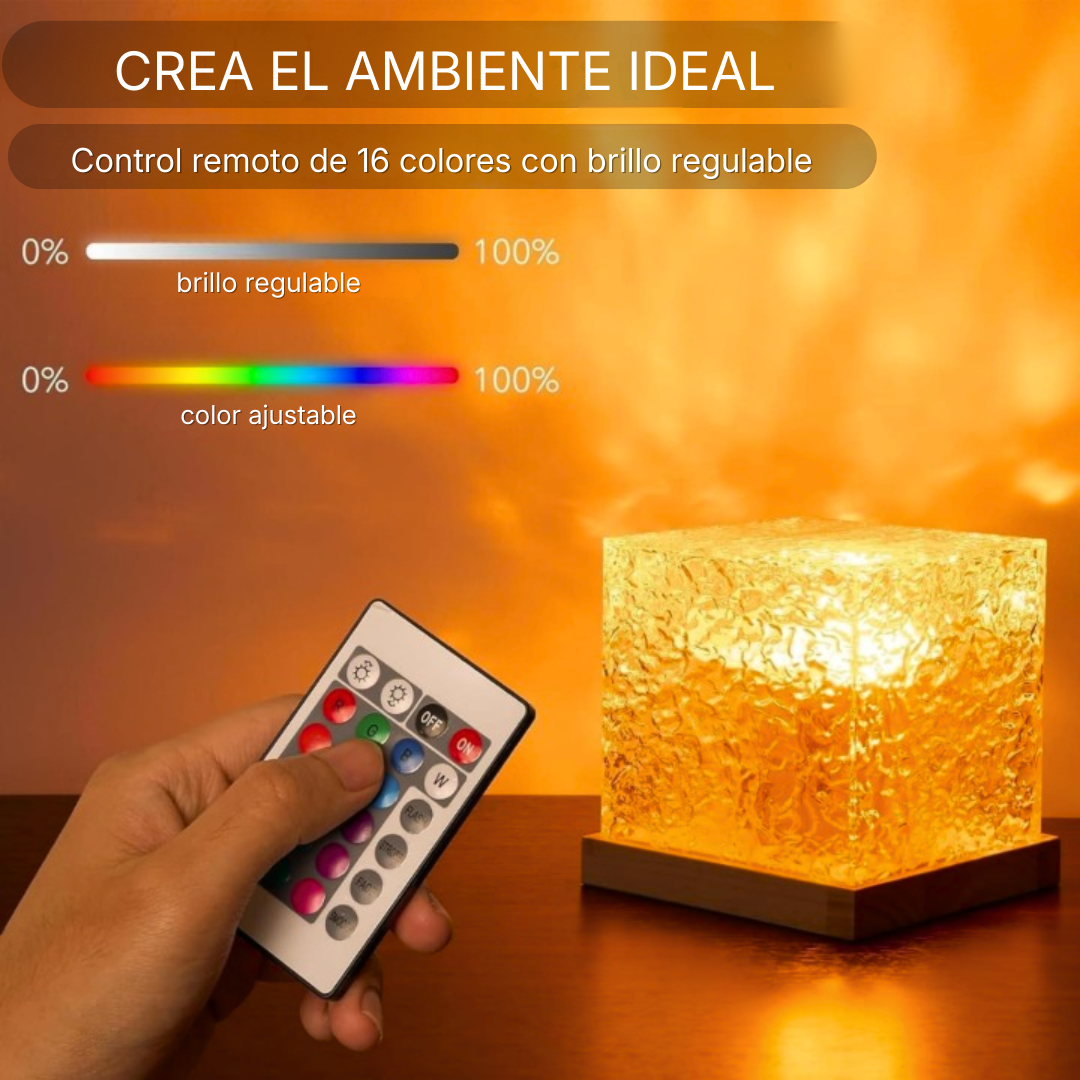 Proyector de auroras boreales y océanos